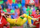 PERSEBAYA  KANDASKAN SEMEN PADANG 7-0 DI STADION H AGUS SALIM