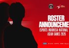 PB ESI UMUMKAN DAFTAR ATLET ESPORTS INDONESIA UNTUK ASIAN GAMES 2026