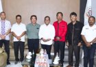 BUPATI TAPTENG TERIMA KUNKER DPRD TAPUT BAHAS DUKUNGAN HIBAH KONI UNTUK PORPROVSU
