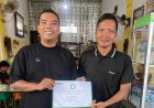 SETELAH 1,5 TAHUN MENUNGGU, PESERTA KEPELATIHAN PSSI SERDANG BEDAGAI AKHIRNYA TERIMA SERTIFIKAT