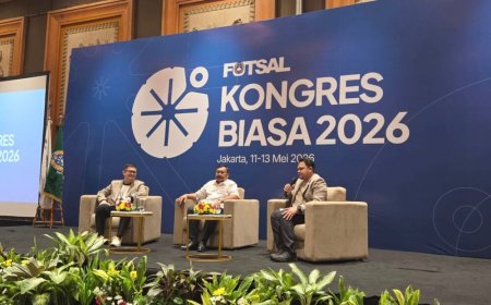 WAKETUM KONI PUSAT HADIRI KONGRES BIASA FEDERASI FUTSAL INDONESIA 2026