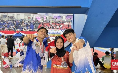 TIGA ATLET PARA-TAEKWONDO SUMUT SABET EMAS DI PANCASILA CUP 2 2026