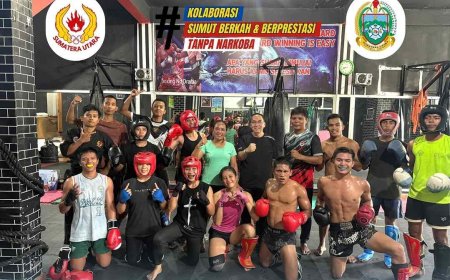 KONI SUMUT BERIKAN MOTIVASI KEPADA ATLET KICKBOXING PESERTA PPI 2026
