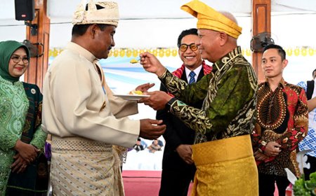 HUT KE-154 KOTA BINJAI, WAGUB SUMUT SURYA AJAK PERKUAT OPTIMISME PEMBANGUNAN DAERAH