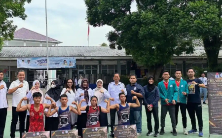PGSI MEDAN BERIKAN BEASISWA PEMBINAAN UNTUK ATLET GULAT PELAJAR