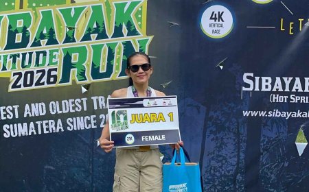FRANSISCA SIMAREMARE JUARAI SIBAYAK ALTITUDE RUN 2026