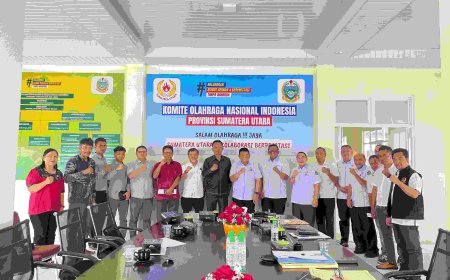 KONI SUMUT DORONG DUKUNGAN LEGISLATIF UNTUK PEMBINAAN OLAHRAGA TAPUT