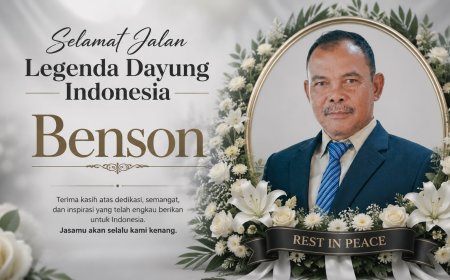 SELAMAT JALAN BENSON: SANG LEGENDA DAYUNG INDONESIA BERPULANG