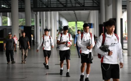 TIMNAS INDONESIA U-19 TIBA DI SUMUT, ATMOSFER PIALA AFF U-19 2026 MULAI TERASA