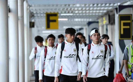 TIBA DI KUALANAMU, TIMNAS INDONESIA U-19 SIAP TEMPUR DI ASEAN BOYS CHAMPIONSHIP 2026