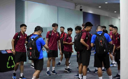 MENDARAT MALAM INI DI KUALANAMU, VIETNAM U-19 SIAP PANASKAN PERSAINGAN ASEAN BOYS CHAMPIONSHIP 2026