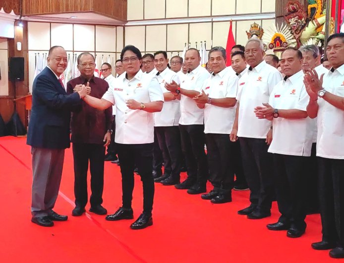KONI PUSAT LANTIK PENGURUS KONI BALI 2026-2030, TARGET PRESTASI DAN TUAN RUMAH KEJUARAAN DUNIA