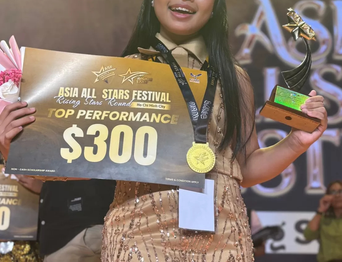 BORU SITORUS RAIH GOLD MEDAL DAN TOP PERFORMANCE DI VIETNAM