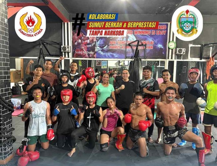 KONI SUMUT BERIKAN MOTIVASI KEPADA ATLET KICKBOXING PESERTA PPI 2026