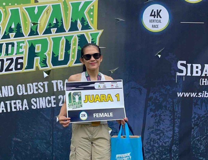 FRANSISCA SIMAREMARE JUARAI SIBAYAK ALTITUDE RUN 2026