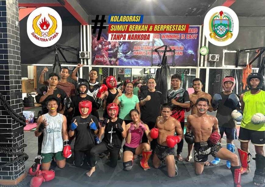 KONI SUMUT BERIKAN MOTIVASI KEPADA ATLET KICKBOXING PESERTA PPI 2026