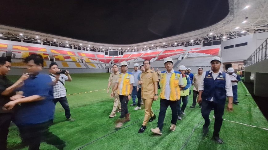 STADION TELADAN DIBIDIK JADI VENUE PIALA AFF, PEMKO MEDAN SIAPKAN FASILITAS MAKSIMAL