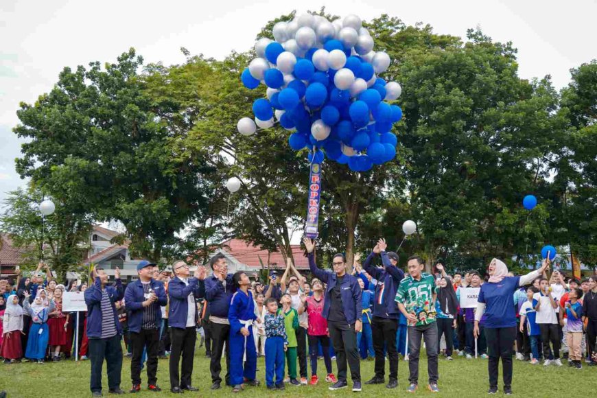 1.100 ATLET PELAJAR RAMAIKAN POPKOT MEDAN 2026