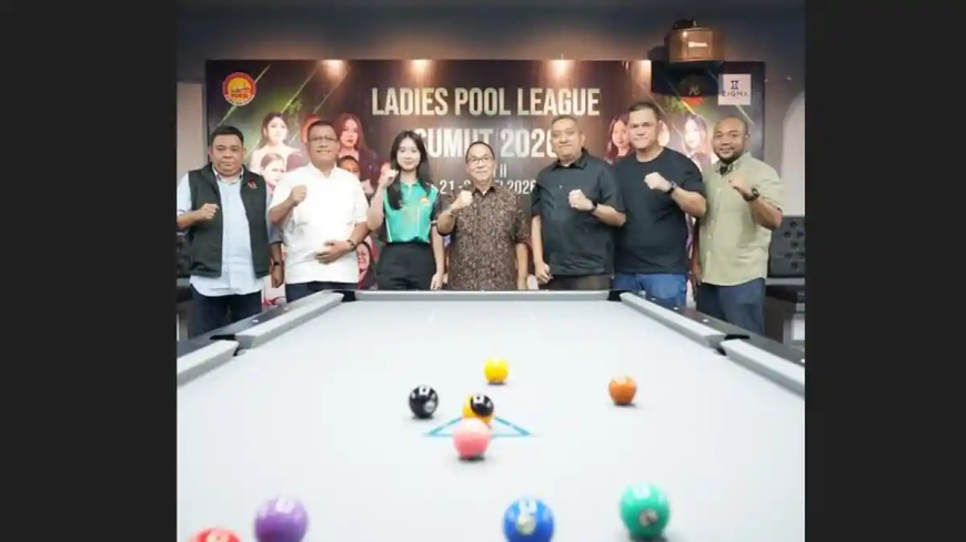 LADIES POOL LEAGUE SUMUT SERI II 2026 JADI WADAH PEMBINAAN PEBILIAR PUTRI