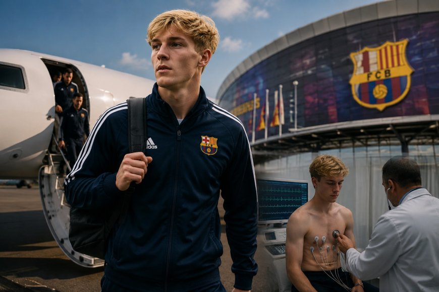 ANTHONY GORDON MENDARAT DI BARCELONA, MEDICAL CHECK-UP JADI PENENTU TRANSFER BESAR BLAUGRANA