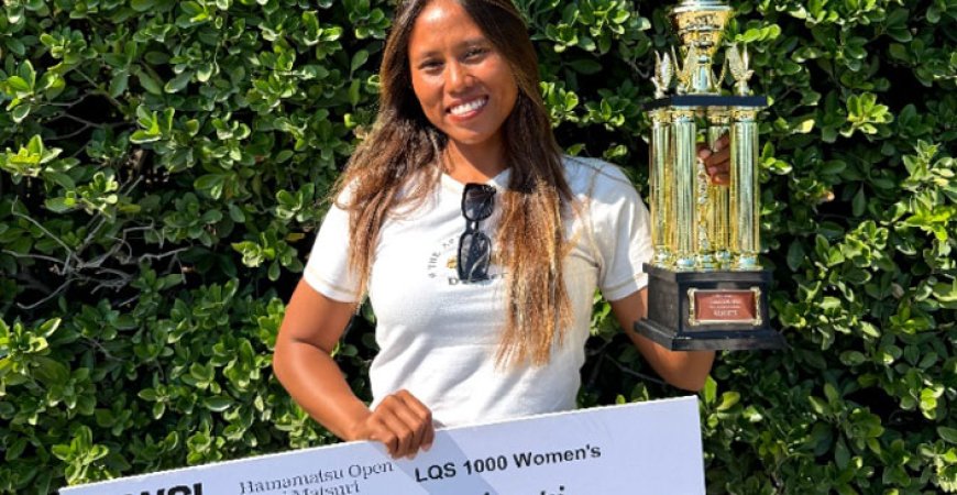 DHEA NATASYA UKIR SEJARAH BARU UNTUK INDONESIA, JUARA WSL HAMAMATSU OPEN 2026,