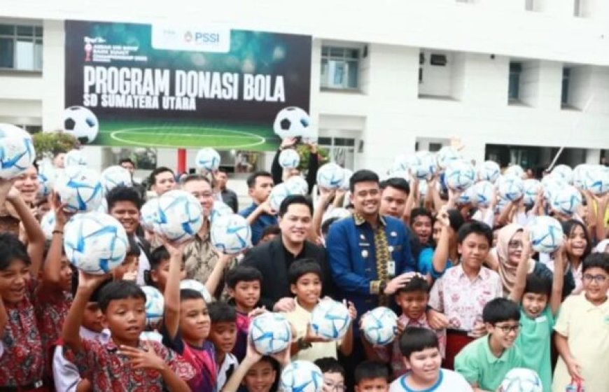 ERICK THOHIR APRESIASI BANK SUMUT JADI SPONSOR UTAMA PIALA AFF U19 2026