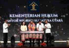 Bobby Nasution Bersama Mehum Resmikan 6.110 Posbankum