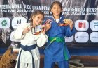 Dua Pejudo Muda Sumut Raih Medali Emas di Kejuaraan Tiang Bendera Open Jakarta