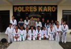 Kapolres Karo Beri Motivasi Atlet Ready Club Taekwondo Hadapi Sumut National Championship 2026