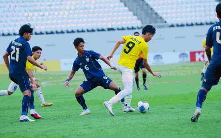 THAILAND U-19 PESTA GOL, HANCURKAN BRUNEI DARUSSALAM 9-0 DI PIALA AFF U-19 2026