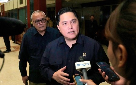 MENPORA ERICK THOHIR OPTIMISTIS INDONESIA RAIH EMPAT MEDALI EMAS DI ASIAN GAMES 2026