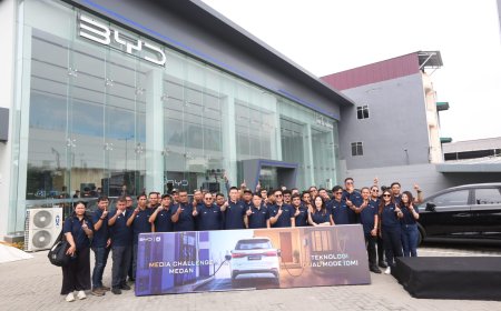 TEKNOLOGI DUAL MODE BYD UNJUK GIGI DI SUMATERA UTARA, LEBIH IRIT DAN TANGGUH