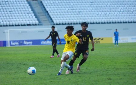 Malaysia Bungkam Brunei 4-0, Rebut Puncak Klasemen Grup B Piala AFF U-19 2026