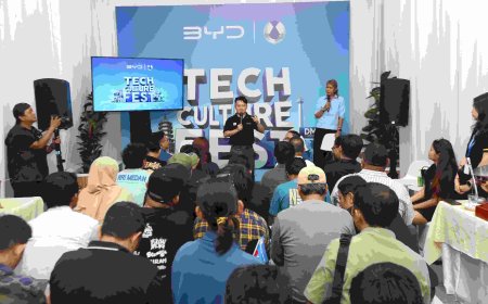 BYD Tech Culture Fest 2026 Sambangi Medan, Hadirkan Pengalaman Teknologi Kendaraan Listrik yang Interaktif