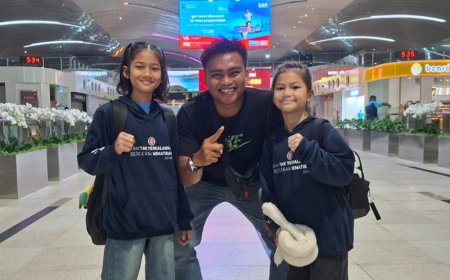 Geraldine dan Inara Tantang Pejudo Internasional di JAD Tiang Bendera Open 2026