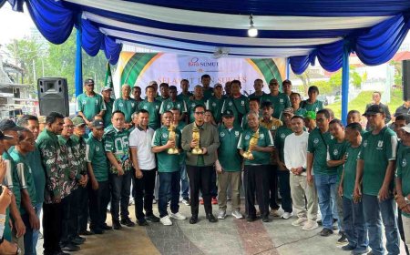 Rico Waas Dorong Kebangkitan Sepak Bola Medan, Dukung Kompetisi dan Abadikan Nama Legenda PSMS di Stadion Teladan