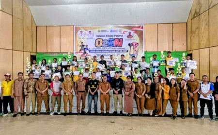 Inilah Daftar Juara O2SN SMP Tingkat Kabupaten Dairi 2026