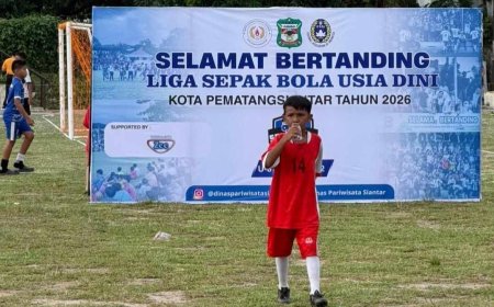 Liga Usia Dini Bergulir, Sepak Bola Pematangsiantar Kembali Bergairah
