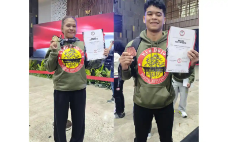 Dua Atlet Ferkushi Medan Sabet Emas dan Perunggu di Kejurnas GAMMA Indonesia 2026