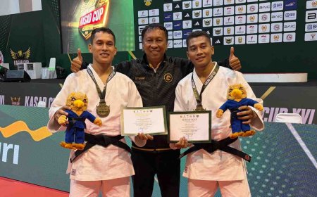 Fadli Ardiansyah Manik dan Krisjon Simorangkir Raih Medali Emas Nage No Kata di Kejurnas Judo KASAD Cup 2026