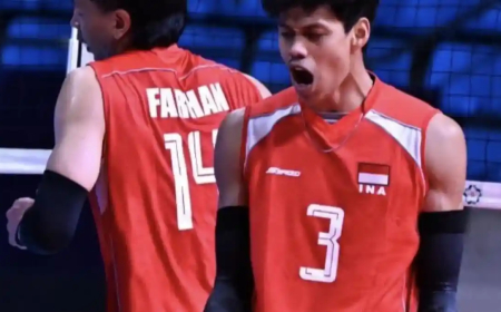 Boy Arnez Arabi Harumkan Sumatera Utara di  AVC Men's Cup 2026