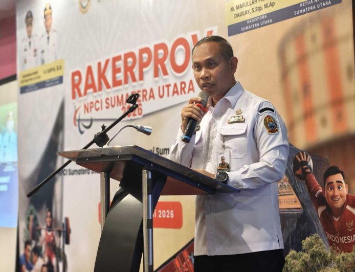 Kadispora Sumut Tegaskan Kesetaraan Pembinaan Atlet Disabilitas, NPC Sumut Siap Bidik Peparnas 2028
