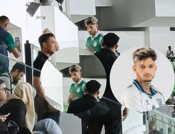 Calon Pemain Asing Baru PSMS Medan Hadir di Laga Timnas Indonesia di Stadion Utama Sumatera Utara