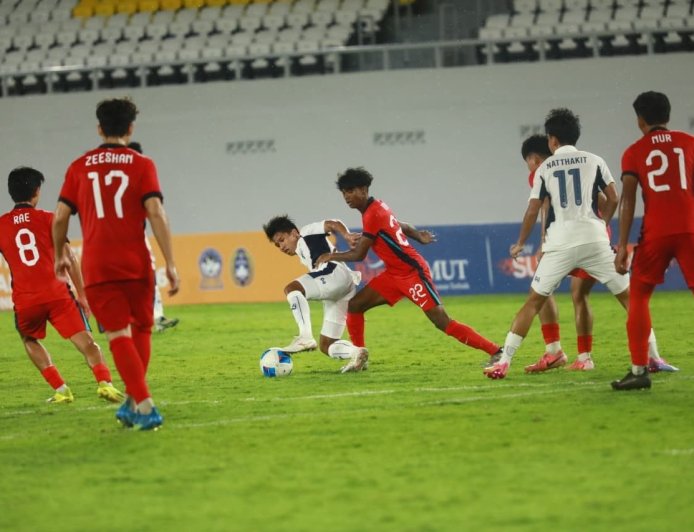Timnas Thailand Menang atas Singapura pada Matchday Kedua Piala AFF U-19 2026