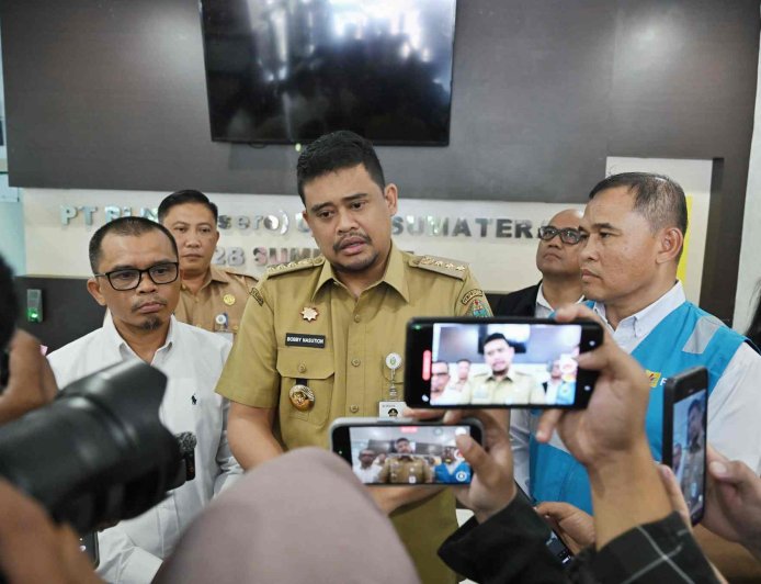 Datangi PLN, Gubsu Bobby Nasution Upayakan Kompensasi bagi Masyarakat Terdampak Black Out