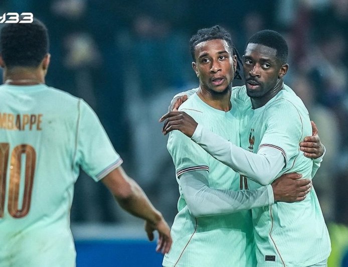 Hattrick Michael Olise Antar Prancis Tumbangkan Irlandia Utara, Trio Maut Le Bleus Kirim Ancaman