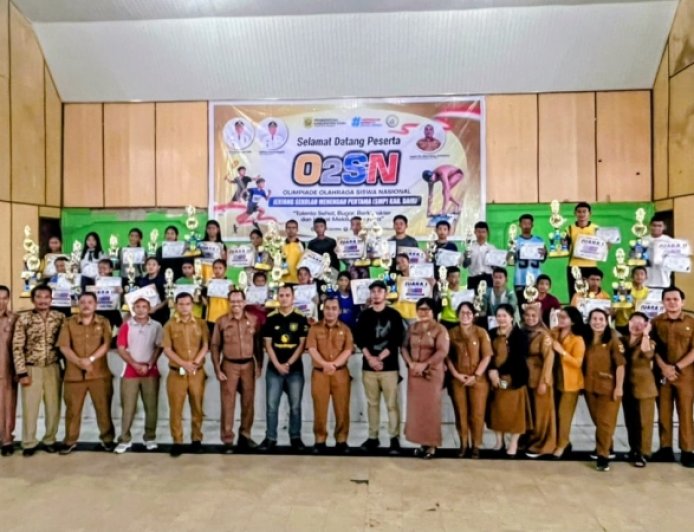 Inilah Daftar Juara O2SN SMP Tingkat Kabupaten Dairi 2026