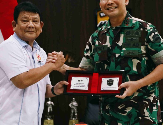 Semangat Porprovsu 2026 Menggelora, Ketum KONI Sumut Audiensi & Sosialisasi dengan Pangdam I/BB