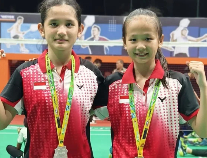 Ganda Putri PB PAS Gunungsitoli Raih Medali Perak di Sirprov PBSI Sumut II 2026