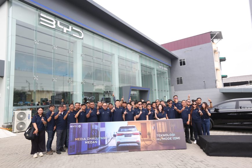 TEKNOLOGI DUAL MODE BYD UNJUK GIGI DI SUMATERA UTARA, LEBIH IRIT DAN TANGGUH